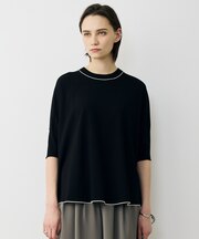 【WEB限定カラーあり】VIS/NYハイゲージ プルオーバーニット