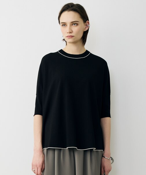 【WEB限定カラーあり】VIS/NYハイゲージ プルオーバーニット