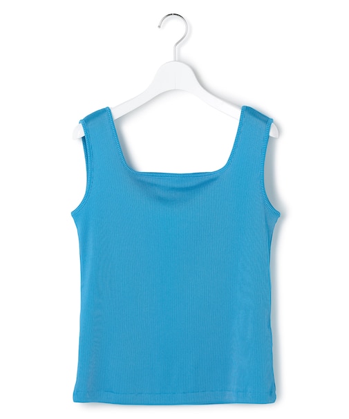 ブライトステッチリブ タンクトップ