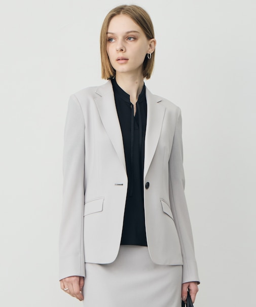 レーヨンライクトロ テーラードジャケット