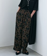 【30th ANNIVERSARY】 アーカイブフラワープリント ワイドパンツ