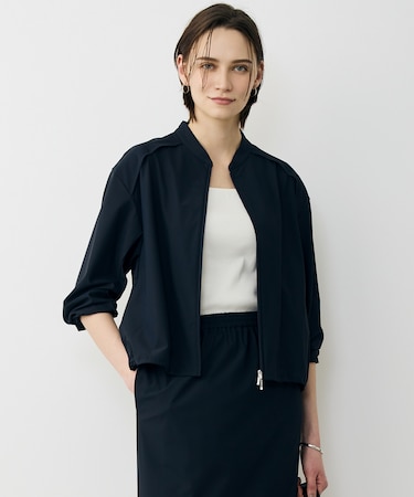 アトラストリコット ジップアップブルゾン