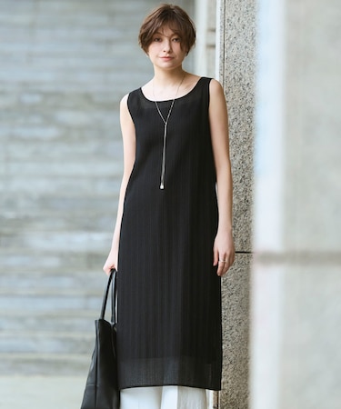 【30th ANNIVERSARY】シアーライトリュクス ニットワンピース