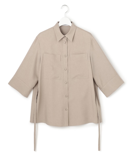 【WEB＆一部店舗限定】SerikaWorsted シャツブラウス
