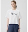 クロップド ロゴTEE（フォトプリント）