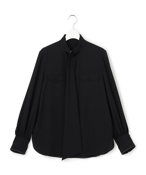 【WEB＆一部店舗限定】ClaireGeorgette ボウタイブラウス