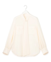 【WEB&一部店舗限定】ClaireGeorgette ボウタイブラウス