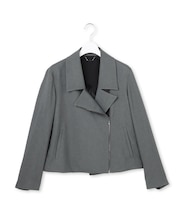 【WEB＆一部店舗限定】 SerikaWorsted ライダース型ショートジャケット