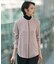 【WEB&一部店舗限定カラーあり】BackSatinAmunzen バンドカラーブラウス