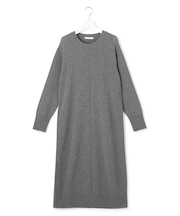 ソフトカシミヤミックス ニットワンピース