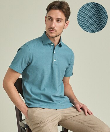 2年連続売上NO1【仕事で着られる】キレイめ 鹿の子ビズポロシャツ