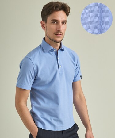 2年連続売上NO1【仕事で着られる】キレイめ 鹿の子ビズポロシャツ