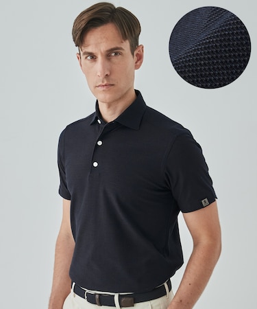 2年連続売上NO1【仕事で着られる】キレイめ 鹿の子ビズポロシャツ