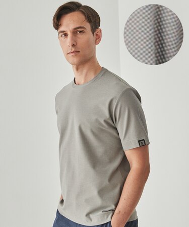 仕事で着られるTシャツ【サラサラ/よれにくい/透けにくい】キレイめ 鹿の子 ビズTシャツ