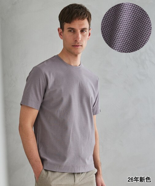 キングサイズ登場【サラサラ/高通気】仕事で着られる 鹿の子 BIZ Tシャツ