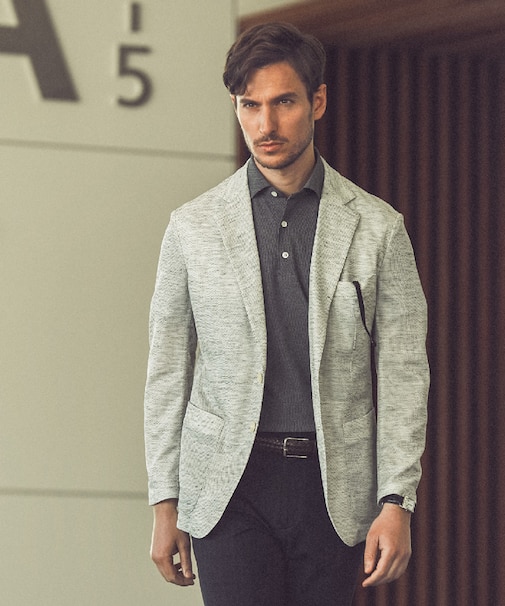 【ウォッシャブル】ノルマンディーリネン カーディガンジャケット（23年モデル）