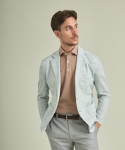 【ウォッシャブル】ノルマンディーリネン カーディガンジャケット(23年モデル)