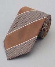 【日本製】西陣ネクタイ_レジメンタルストライプ柄