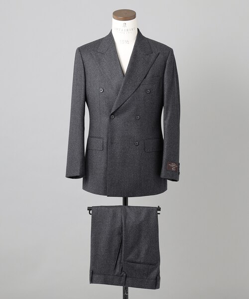 DORMEUIL/ドーメル】ミレニアル 通年スーツ＿ブラック｜ゴタイリクの