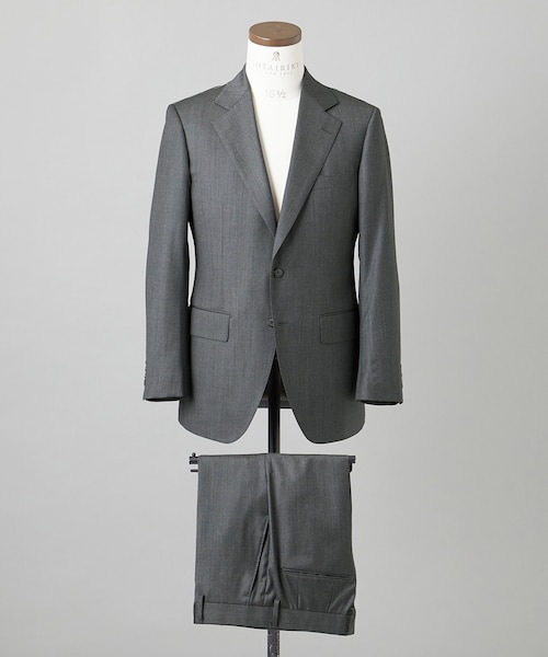 DORMEUIL/ドーメル】ミレニアル 通年スーツ＿ブラック｜ゴタイリクの