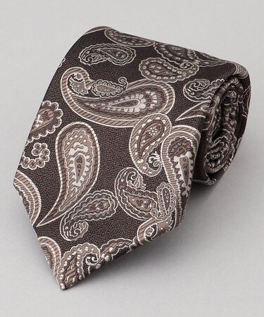 【日本製】ネクタイ_ペイズリー