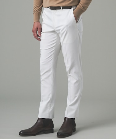 ウエストアジャスター/折り目加工/吸汗速乾/洗える【ビジネス対応】クールマックスパンツ(24年モデル)