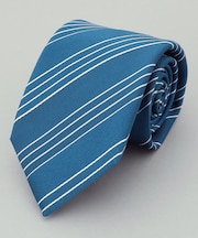 日本縫製/オリジナル柄【Fermo Fossati】ネクタイ_レジメンタル