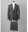 【DORMEUIL】AMADEUS365 スーツ（グレーストライプ）