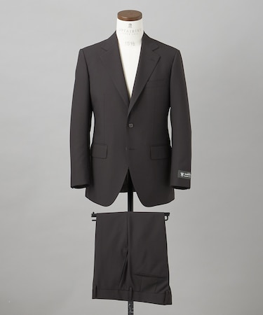 【DORMEUIL】トロピカルアマデウス スーツ（ブラック）