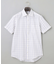 春夏向け【形態安定】SUMMERPREMIUMPLEATS_スモールワイドカラー 半袖ドレスシャツ（ストライプ/チェック）