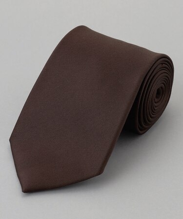 定番【日本製】シルク ネクタイ_無地