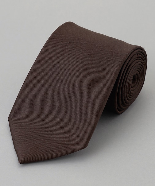 定番【日本製】シルク ネクタイ_無地