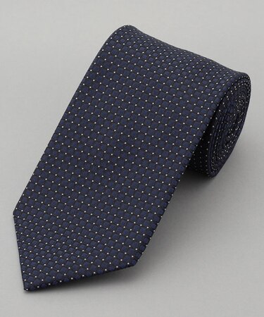 GOTAIRIKU別注【MANTERO SETA/マンテロ・セタ】ネクタイ_紺格子柄