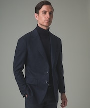 【尾州】カシミヤブレンド定番ヘリンボーン ジャケット(2024年モデル)