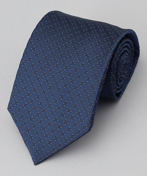 GOTAIRIKU別注【日本製】シルク ネクタイ_ピンドット