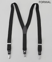 【WEAR BLACK】日本製 フォーマル用 サスペンダー