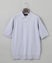 【GOLD LABEL/WEB&一部店舗限定】シーアイランドコットン ラグランニットポロ 半袖