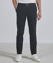 圧倒的清涼感・8つの機能美【接触冷感/通気性/軽量/撥水…等】クールドッツ セットアップパンツ_ヘリンボーンプリント(25年モデル)