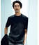 クルーネック以上 モックネック未満【ジャケット専用】カバーネック ドレスTシャツ
