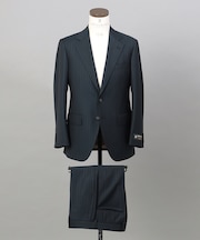 【DORMEUIL/ドーメル】ミレニアル　通年スーツ＿ダークグリーン