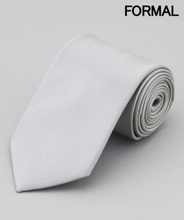 【WEAR BLACK】フォーマル用_サテン無地 ネクタイ