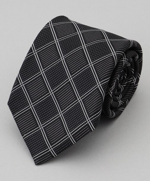 GOTAIRIKU別注【日本製】シルク ネクタイ_格子柄