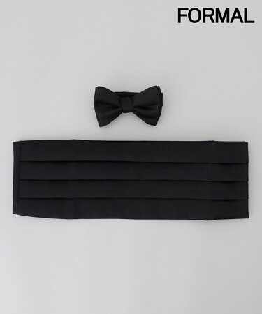 【WEAR BLACK】フォーマル用 ボウタイ カマーバンドセット