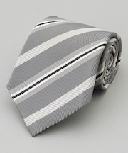 GOTAIRIKU別注【日本製】シルク ネクタイ_レジメンタル柄