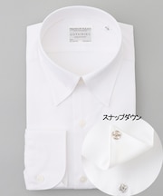 【形態安定】PREMIUMPLEATS_スナップダウン 通年ドレスシャツ(25年秋冬モデル)