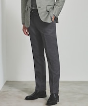 【保温性/ストレッチ/シワになりにくい】サキソニーストレッチパンツ_ノータック(2025年秋冬モデル）