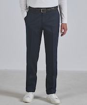 【保温性/ストレッチ/シワになりにくい】サキソニーストレッチパンツ_ノータック(25年モデル）