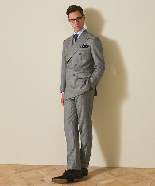 【DORMEUIL/ドーメル】ドーメル・ロイヤルトゥエルブ ダブルスーツ