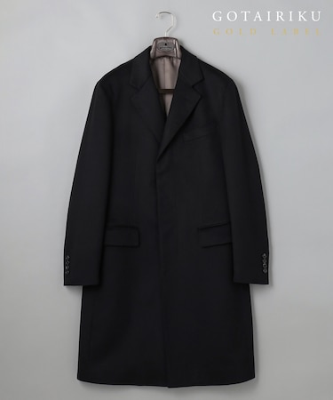 GOLD LABEL/WEB&一部店舗限定【COLOMBO】ピュアカシミヤ チェスターコート