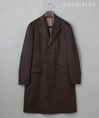 GOLD LABEL/WEB&一部店舗限定【COLOMBO】ピュアカシミヤ チェスターコート